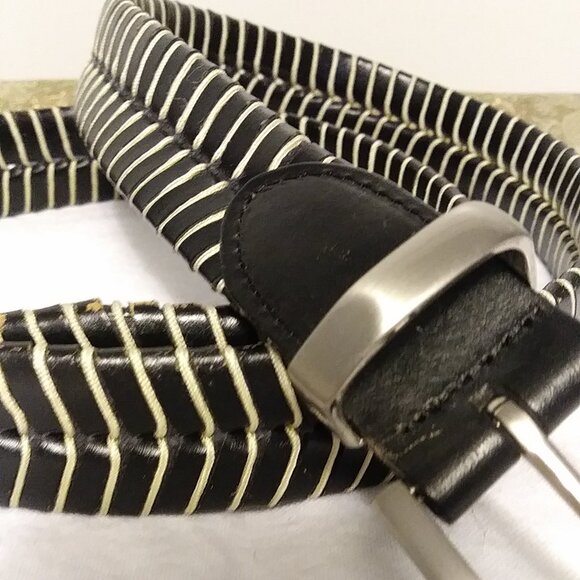 3 Belts - 1 Price! Men's Columbia, Dockers and Very Cool Unbranded Black Belts - Picture 1 of 14